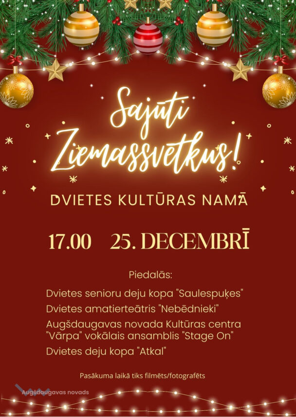 Red and White Modern Christmas Party Invitation